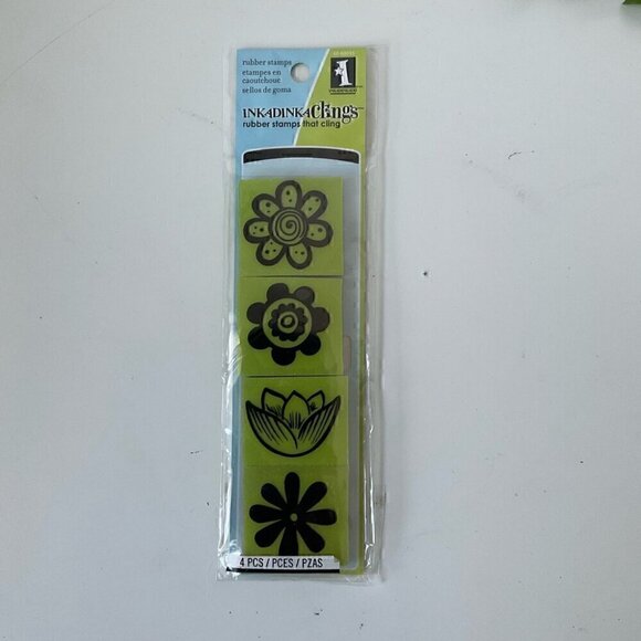 InkadinkaClings Rubber Stamps Set NWT - Picture 4 of 7